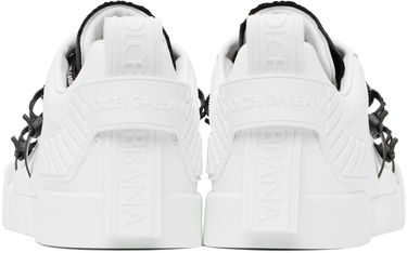 Tenisky a topánky Dolce & Gabbana Black Portofino Sneakers Čierna | CS1783AJ986, 1