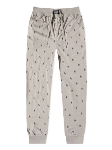 Pyžamo Polo by Ralph Lauren Sleepwear All Over Pony Sweat Pants Šedá | 714899500002