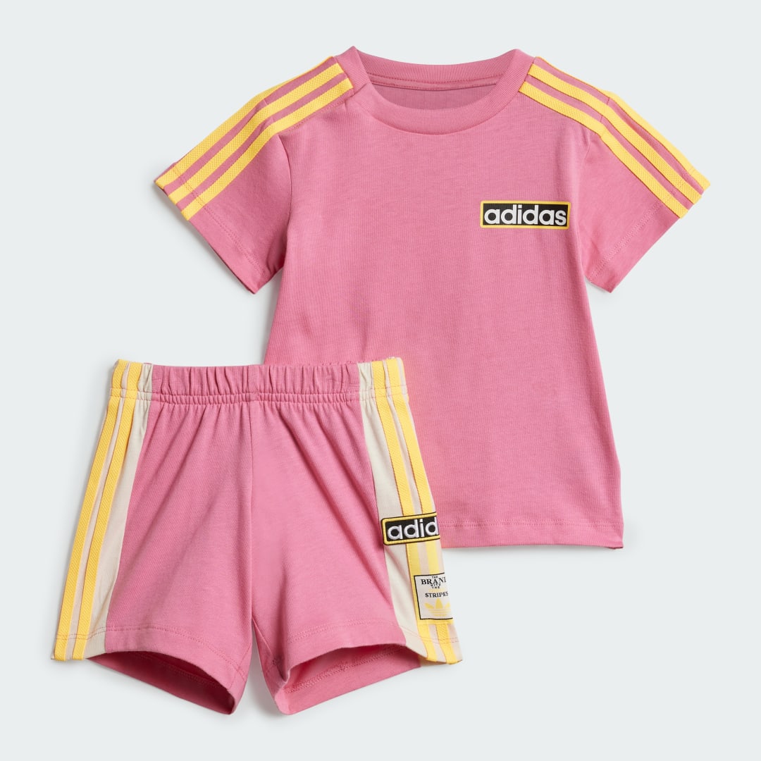 Súprava adidas Performance Adibreak Shorts and T-Shirt Set Ružová | IX5212, 0