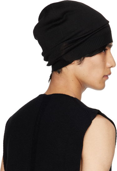 Kulicha Rick Owens Rick Owens Concordians Beanie Čierna | RU02E1494 M, 2