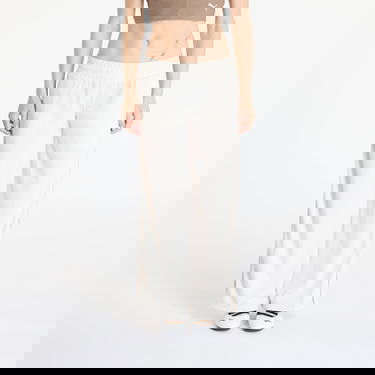 Nohavice Puma Wardrobe Essentials Low Rise Popper Pants Béžová | 62980487, 0