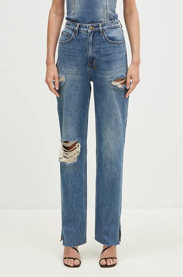 Džínsy Ksubi High Waist Ripped Jeans Modrá | WFA24DJ001, 0