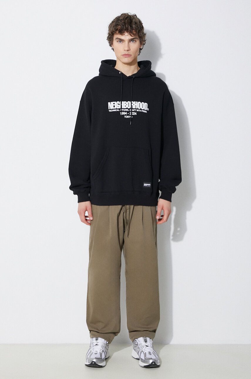 Mikina Neighborhood NEIGHBORHOOD Classic Hoodie Čierna | 241FPNH.CSM04, 1