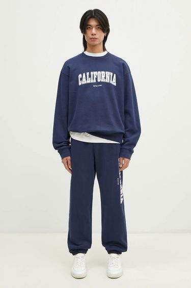 Tepláky Sporty & Rich Sporty & Rich California Printed Sweatpants Modrá | PA036516501BL32, 7