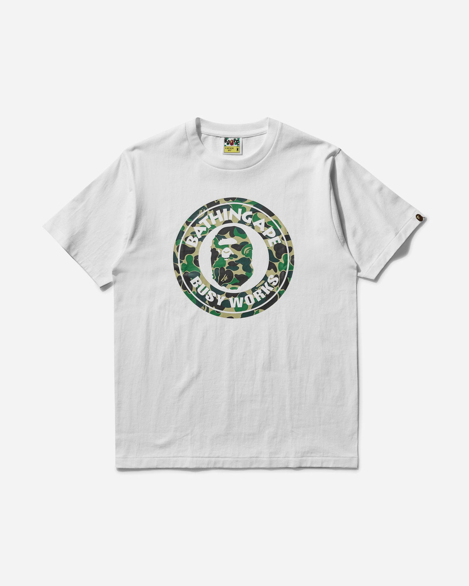Tričko BAPE ABC Camo Busy Works Tee Biela | 1L30110006 WHXGR, 1