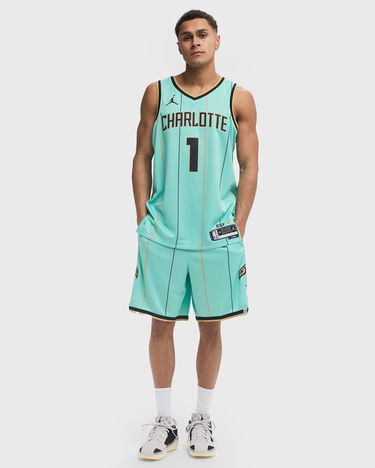 Šortky Nike NBA Charlotte Hornets Swingman Shorts Zelené | FQ4400-356, 3