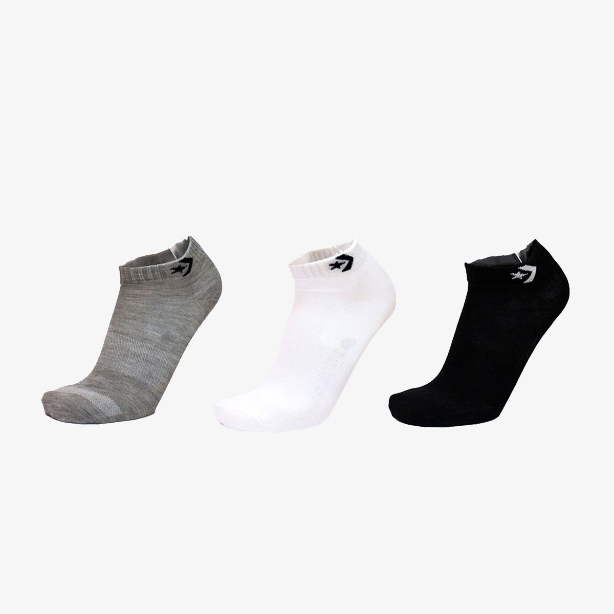 Ponožky Converse Converse Star Chevron Logo Ankle Socks - 3 Pairs Šedá | E746A-3020, 0