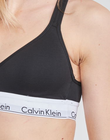Podprsenka CALVIN KLEIN MODERN COTTON BRALETTE LIFT Čierna | 000QF1654E-001-NOOS, 5