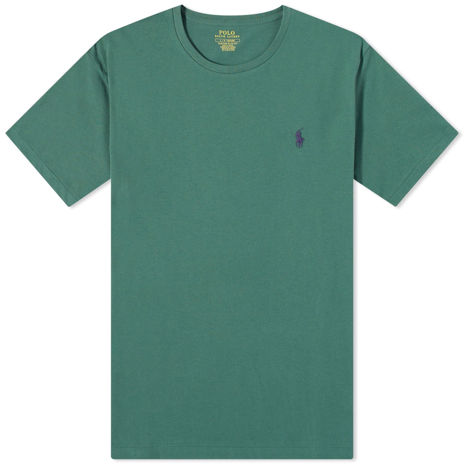 Tričko Polo by Ralph Lauren Custom Fit Washed Zelené | 710671438323, 0