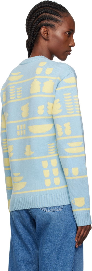 Sveter JW Anderson JW Anderson Crockery Jacquard Sweater Rôznofarebný | KW1490-YN0379, 2