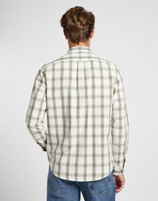 Košeľa Lee Lee Button Down Shirt Size XXL Zelené | 112363897, 0