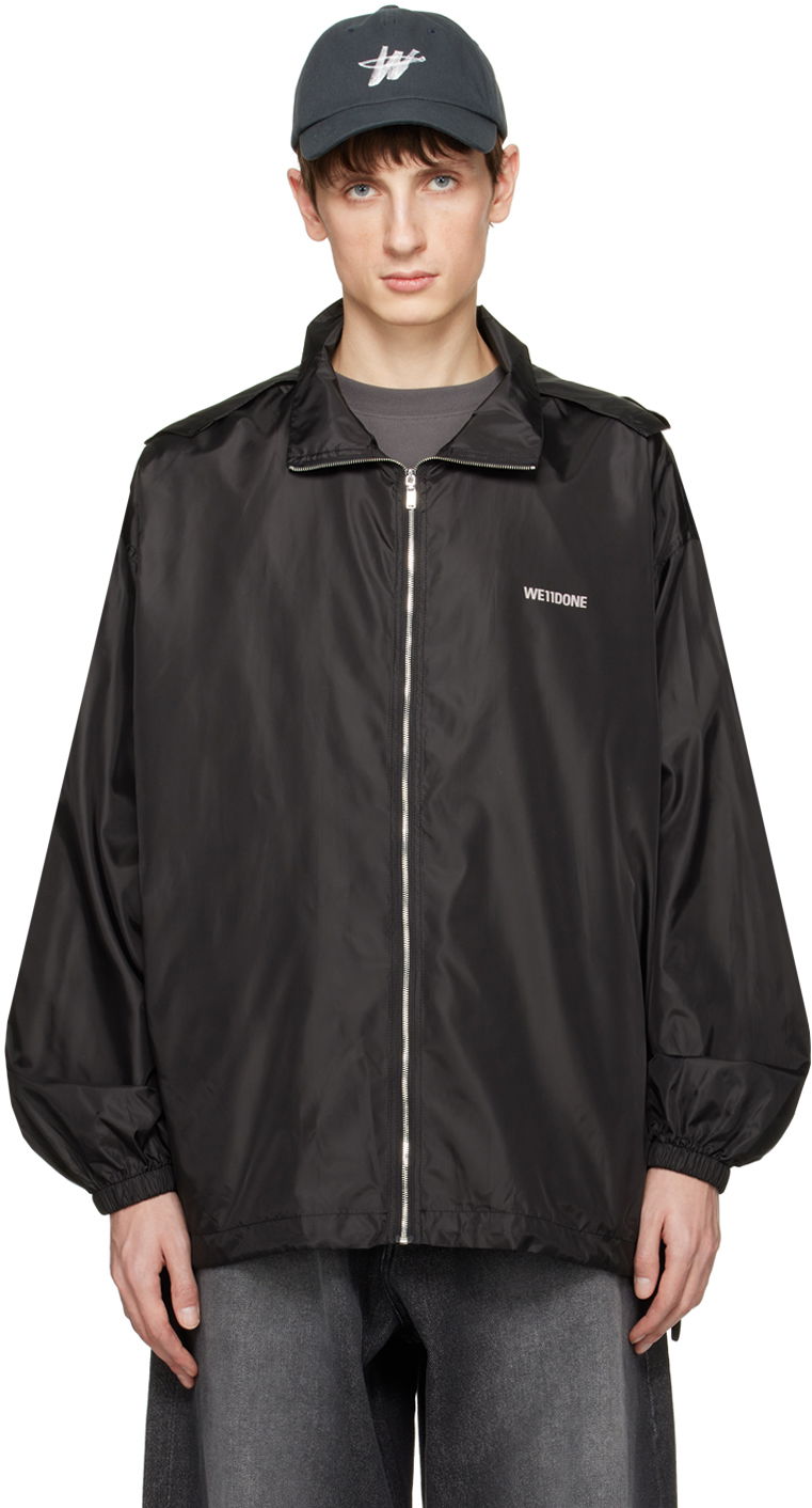 Vetrovka We11done Zip Jacket Čierna | WD-JP2-20-901-U-BK, 0
