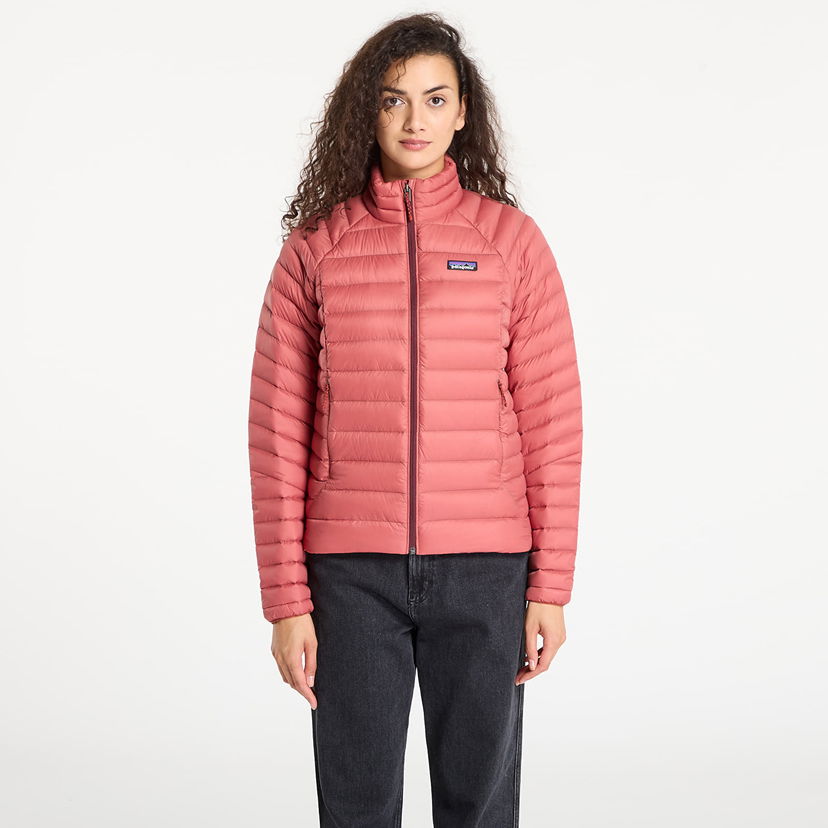 Bunda Patagonia Women's Down Sweater Jacket Ružová | 84684 PTRE