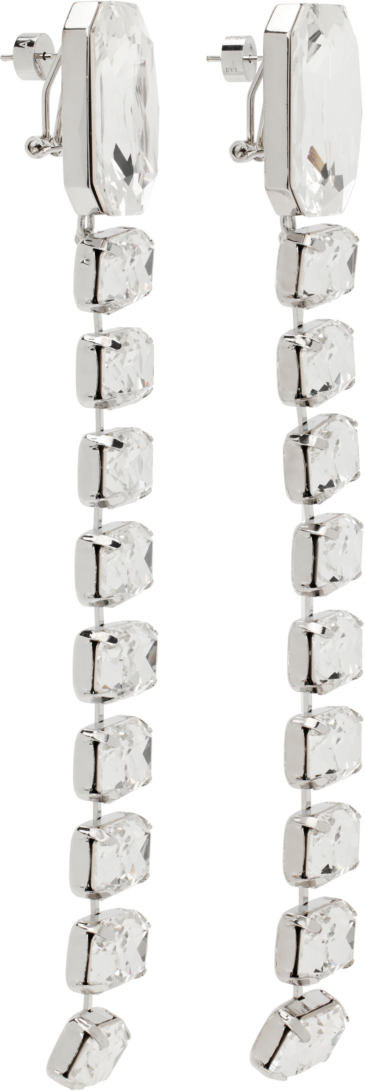 Náušnice Area Crystal Drop Earrings Metalická | PF24AWJW0005OT01, 1