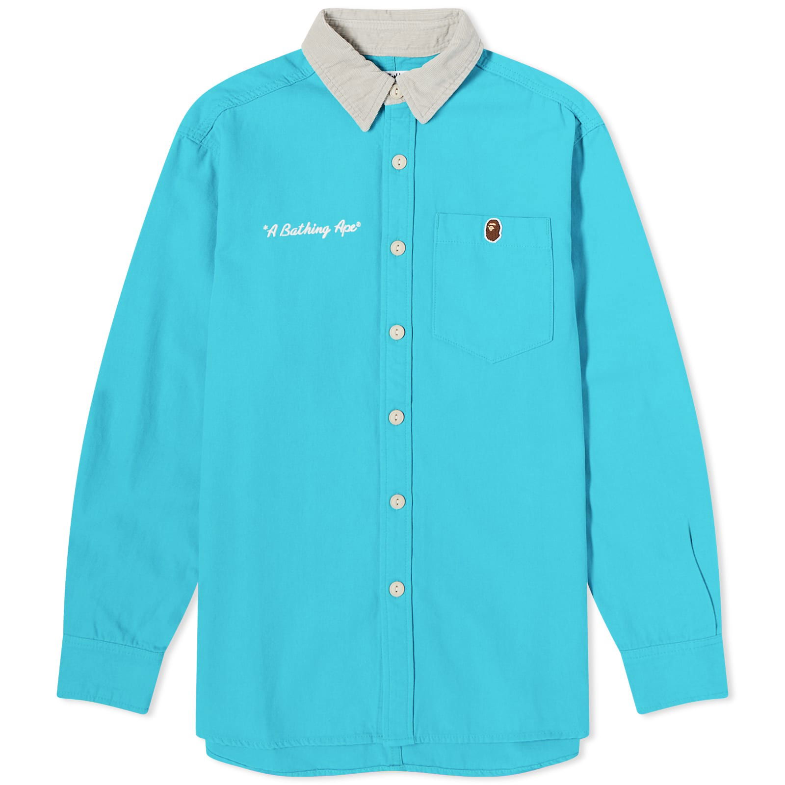 Logo Work Shirt Blue