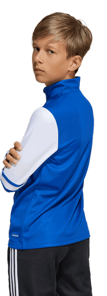 Mikina adidas Originals adidas SQ25 TR TOP Long Sleeve Quarter-Zip Training Shirt Modrá | jd3027, 1