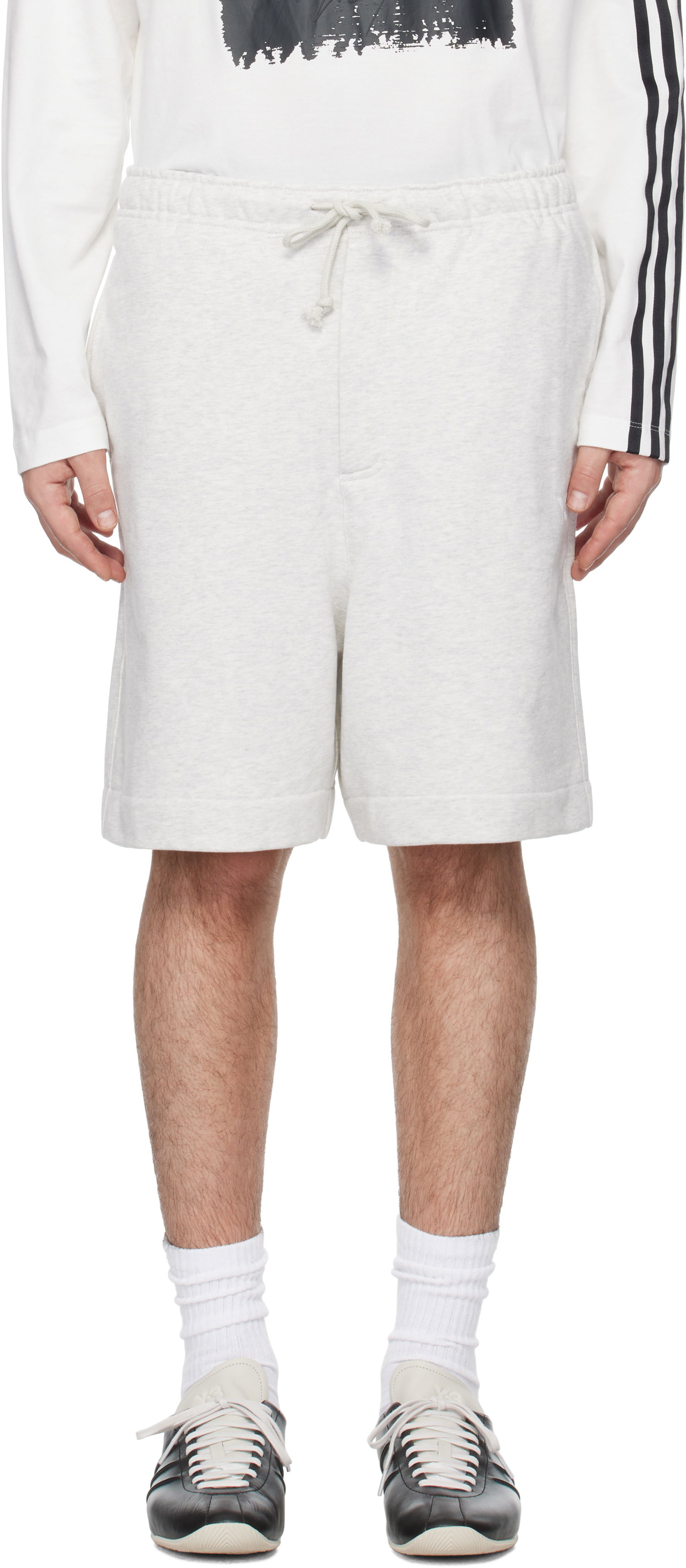 Šortky Y-3 Y-3 French Terry Shorts Šedá | JM7862, 0