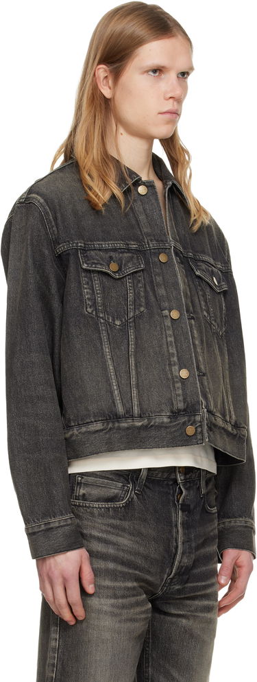 Bunda Fear of God Denim Trucker Jacket Čierna | FG25FW42-422DNM-003, 3