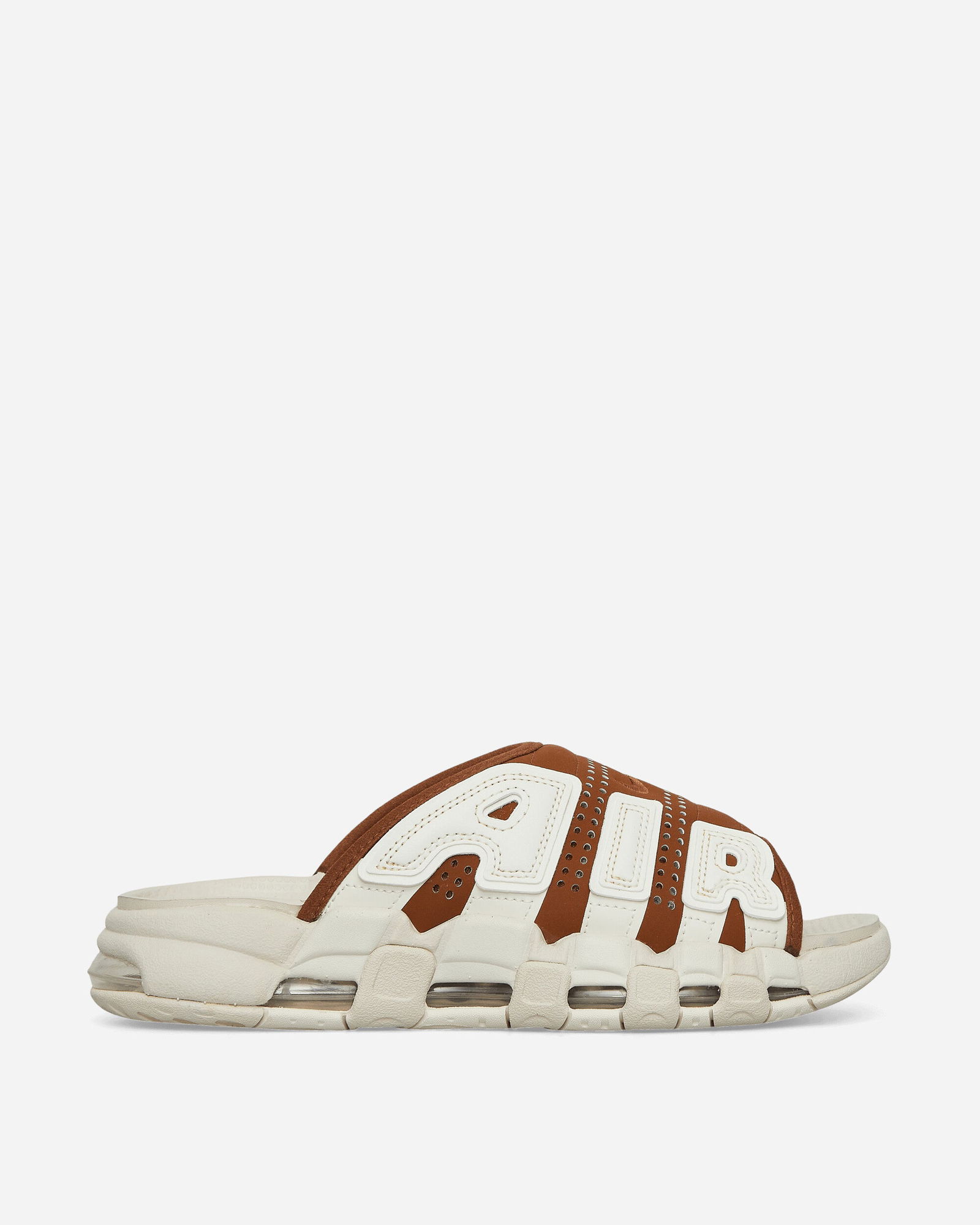 Air More Uptempo Slides Light British Tan / Sail