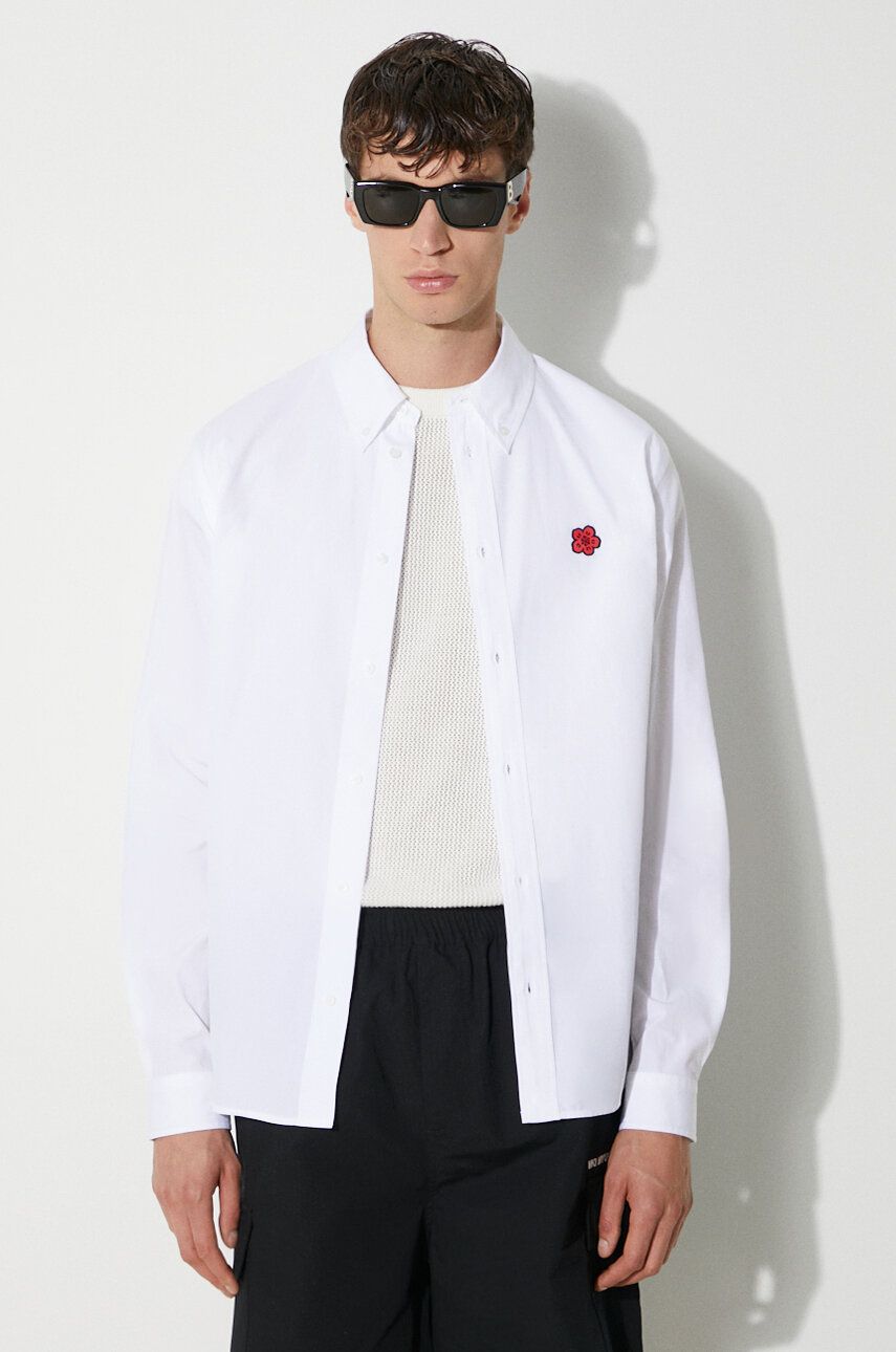 Košeľa KENZO Shirt Regular Biela | FE65CH4109LI.01, 0