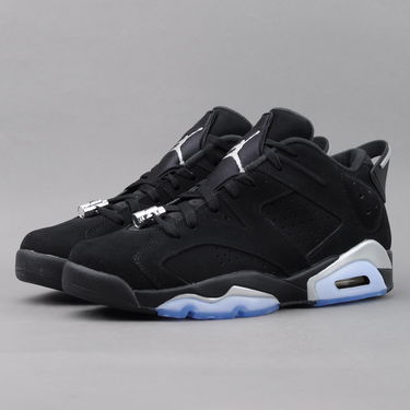 Tenisky a topánky Jordan Air Jordan 6 Retro Low ''Chrome'' Čierna | 304401-003, 1