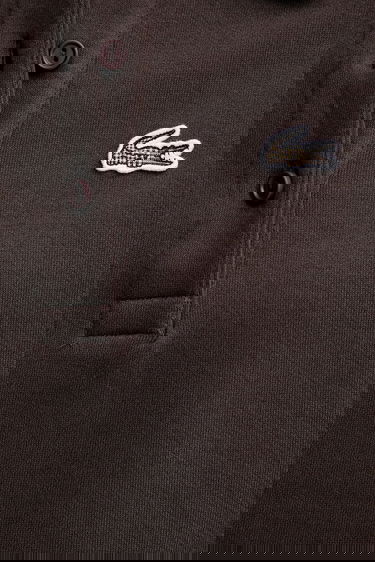 Mikina Lacoste Lacoste Cropped Polo Sweatshirt Hnedá | SF5275, 4