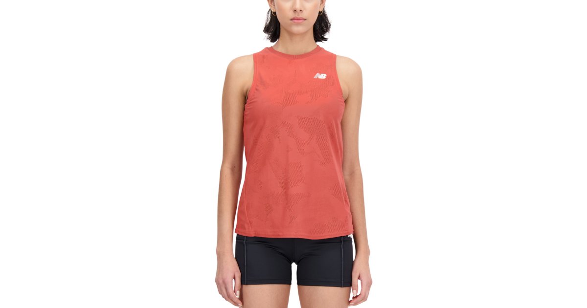Tielko New Balance Q Speed Červená | wt33280asu, 1