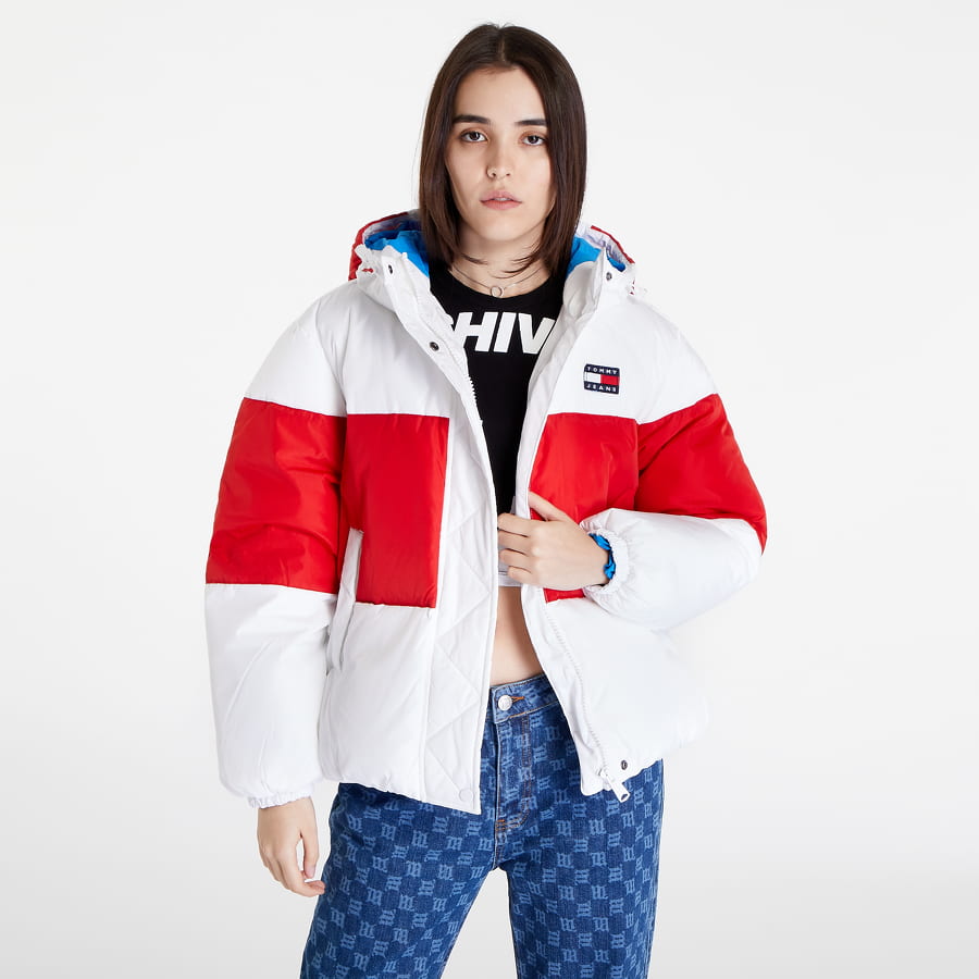 Prešívaná bunda Tommy Hilfiger Shiny Badge Puffer Rôznofarebný | DW0DW14298 XNL, 0