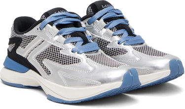 Tenisky a topánky LANVIN Silver & Black JLA Sneakers Metalická | FU-SKAK02-META-H25, 3