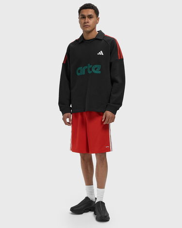 Šortky adidas Originals ARTE Striped Athletic Shorts Červená | KD9316, 1