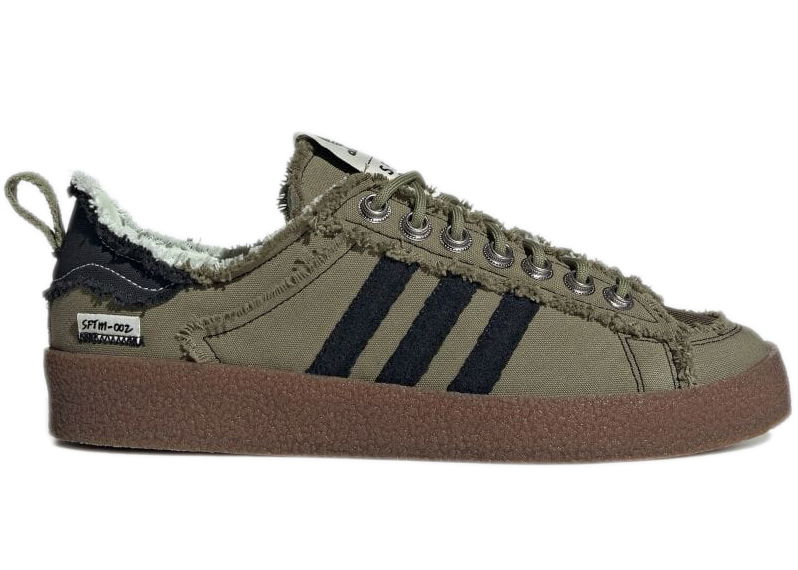 Tenisky a topánky adidas Originals SFTM x Campus 80s "Focus Olive" Zelené | ID4792, 1