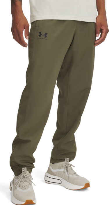 Tepláky Under Armour Under Armour Rival Woven Windbreaker Pants Zelené | 1390150-390, 0