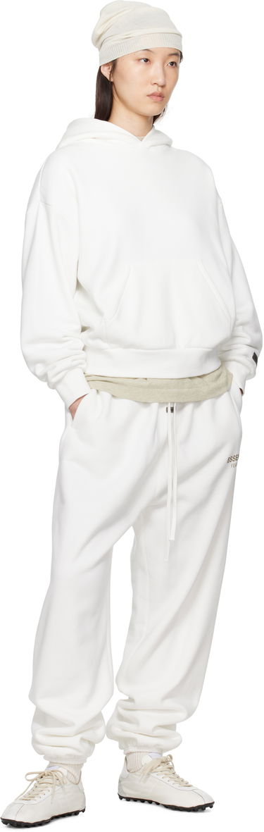 Mikina Fear of God Fear of God ESSENTIALS Classic Fit Hoodie Biela | 192SP255544FW, 3
