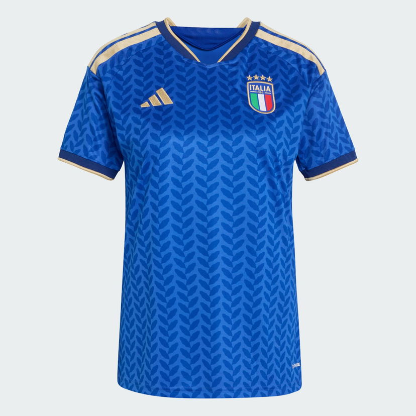 Dres adidas Performance Italy Home Patterned Jersey Modrá | JY7586