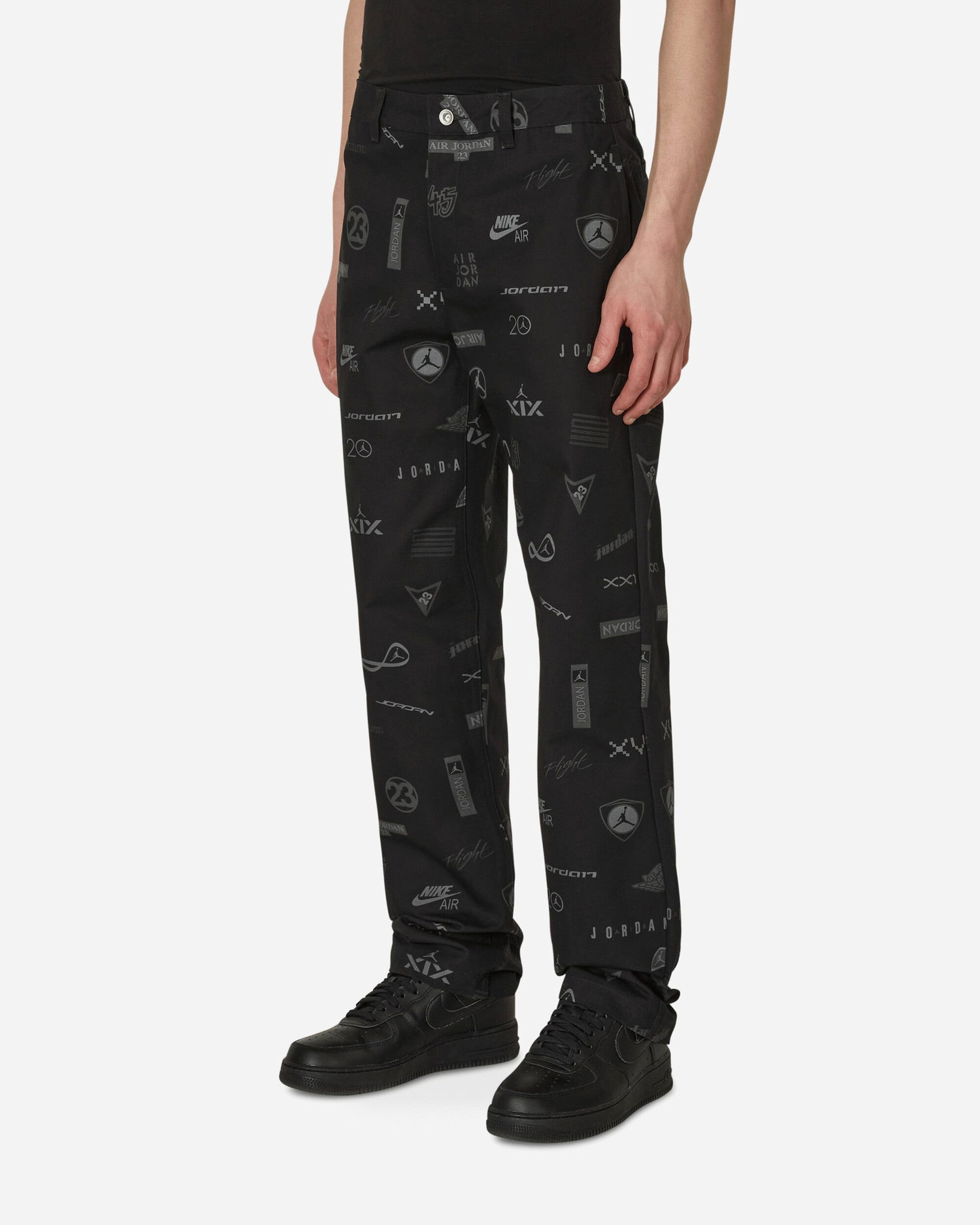 Nohavice Jordan Flight Heritage Printed Pants Čierna | DV7559-010, 1