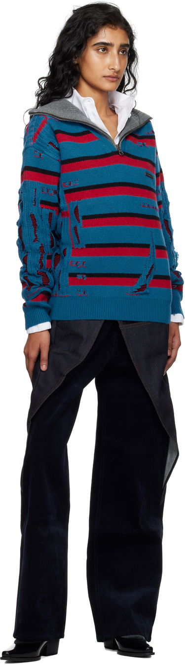 Džínsy Andersson Bell Andersson Bell Zoe Wrap Jeans Navy | apa850w, 3