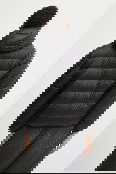 Prešívaná bunda AAPE by A Bathing Ape 29 Now Hooded Puffer Jacket Čierna | AAPDNM7720XXP, 2