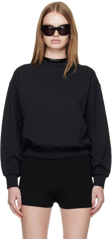 Mikina Fear of God Fear of God ESSENTIALS Classic Fit Crewneck Sweatshirt Čierna | 192SP255550FW, 0
