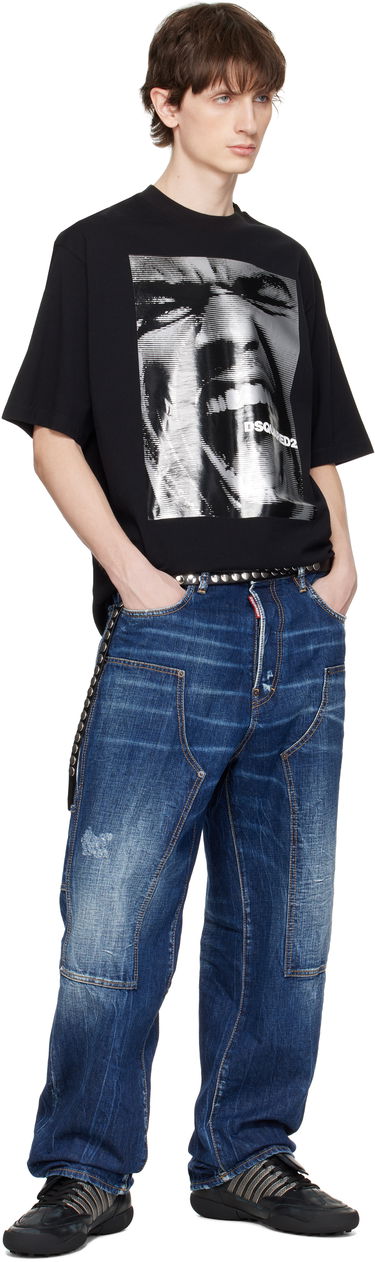 Oblečenie DSQUARED2 Dsquared2 'Soccer' Čierna | SNM0433-17702641-2124, 4