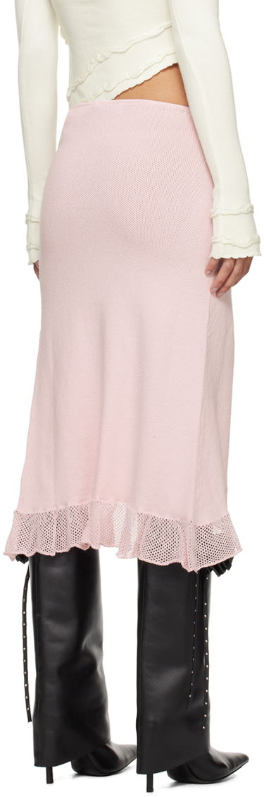 Sukňa GUIZIO Guizio Bellamar Wrap Midi Skirt Ružová | R24619S035, 2