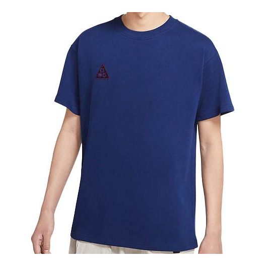 Tričko Nike ACG ACG Casual Sports Short Sleeve T-Shirt Modrá | BQ7342-492