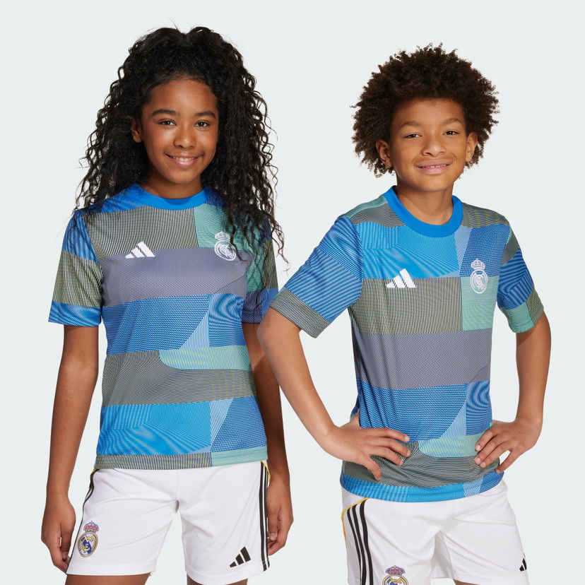 Dres adidas Performance Real Madrid 25/26 Pre-Match Jersey Kids Modrá | JP4153