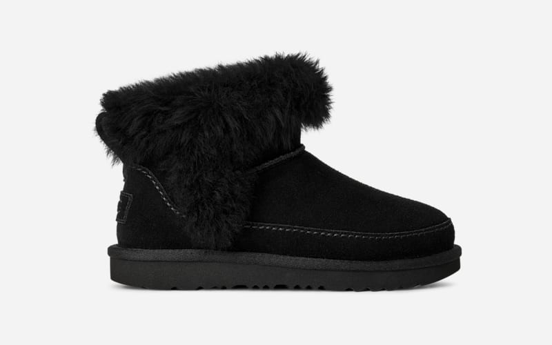 Tenisky a topánky UGG Classic Ultra Mini Chalet Boot Čierna | 1175950K-BLK