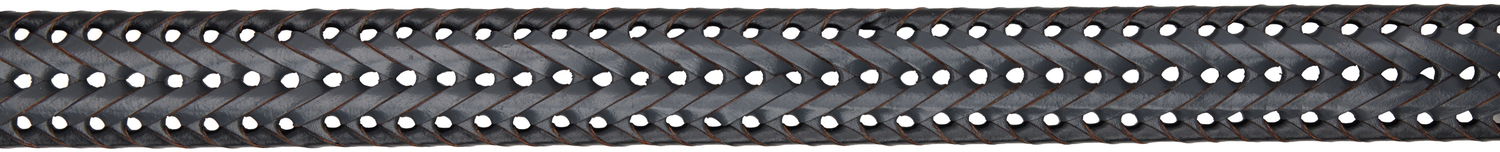 Opasok Dime Dime Braided Leather Belt Čierna | DIMEHO2433BLK, 1