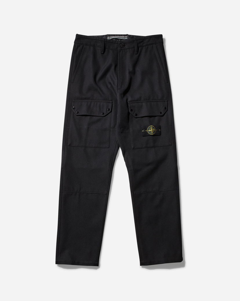 Cargo nohavice Stone Island Drill Cargo Pants Čierna | 811532403 V0029