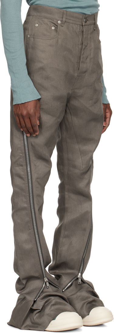 Džínsy Rick Owens Rick Owens Hollywood Bolan Banana Jeans Biela | RU01E5343 TWL, 4