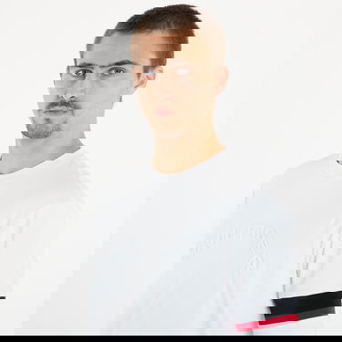 Tričko Tommy Hilfiger Rwb Insert T-shirt Biela | MW0MW40018 YBR, 4