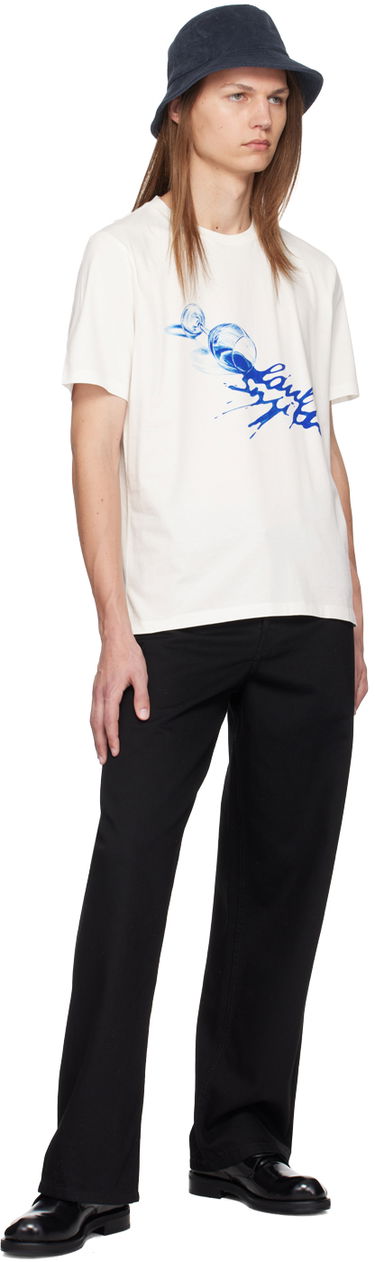 Tričko Paul Smith Paul Smith Wine Glass Print T-Shirt Biela | M1R-697P-NP4719-01, 3