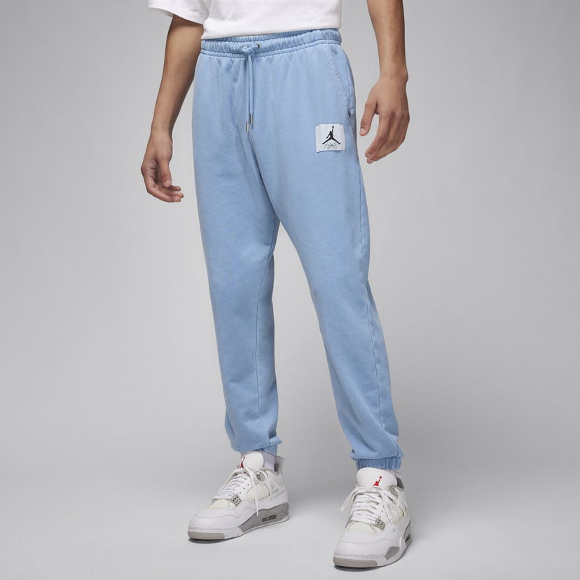 Tepláky Jordan Essentials Fleece Washed Trousers Modrá | FB7298-436