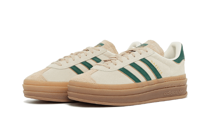 Tenisky a topánky adidas Originals Gazelle Bold "Green Beige" Béžová | ID7056, 1